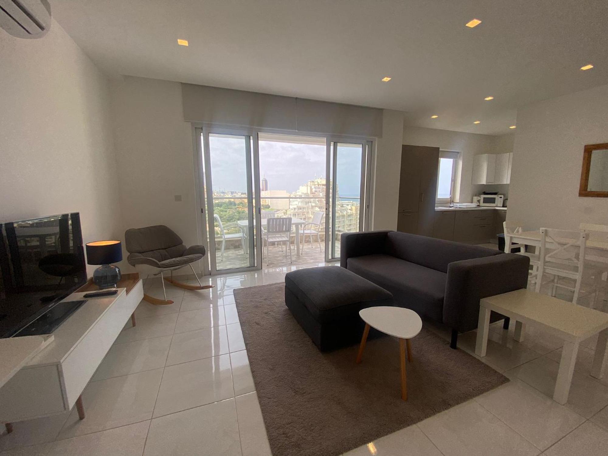 Spectacular Distant Seaview Apt スリーマ エクステリア 写真